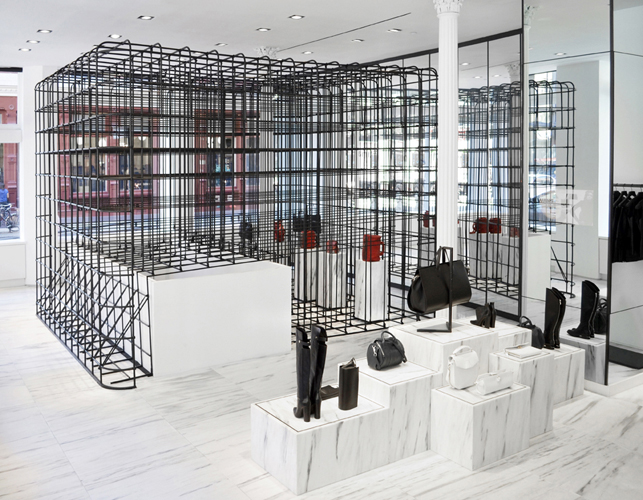 hugh hayden alexander wang installation sculpture rubber soho